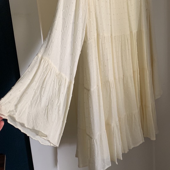 Adorable Cream/White Boho Dress - Picture 3 of 8